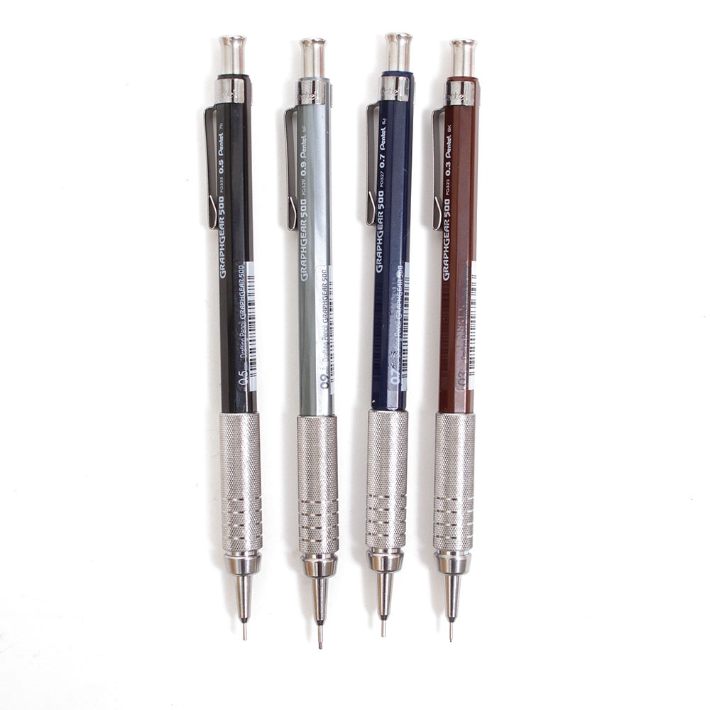 Pentel, Pencils, Art & School, Graph Gear, 500, Drafting, 85351